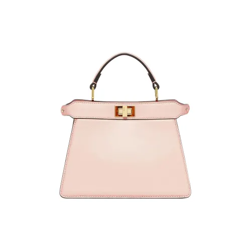 FENDI Peekaboo ISeeU Sheepskin Bag Women's Pink