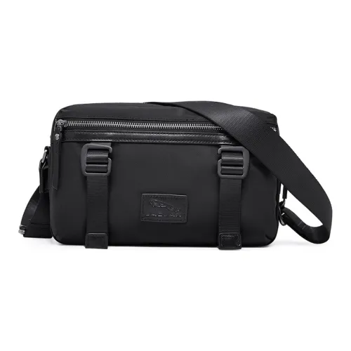 JAGUAR Ткань Сумка через плечо Сумка на плечо Мужская Черная