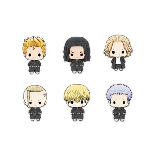 MegaHouse Тиби Игровые Фигурки Чокорин Талисман Tokyo Revengers Tokyo Revengers Счастливый Draw Цельная Коробка 6 шт