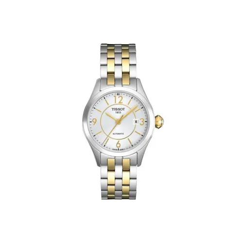 Tissot WeiYi Series Автоматический Механический Механизм Женские Часы 27 мм Белый Циферблат Корпус из Нержавеющей Стали