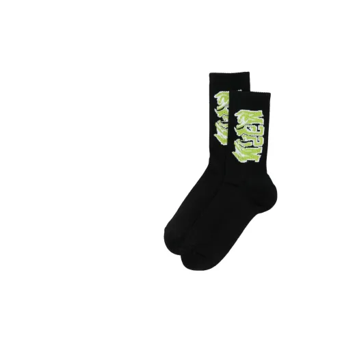 MSGM 1 Пачка Черные Мужские Носки до Икры MID