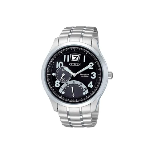 CITIZEN Светильник Кварцевый механизм Мужские часы Ecology Drive Collection 40мм*11мм Черный