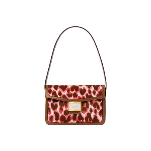 Kate Spade Сумка с украшением из кожи теленка сумка через плечо женская розовая и фиолетовая