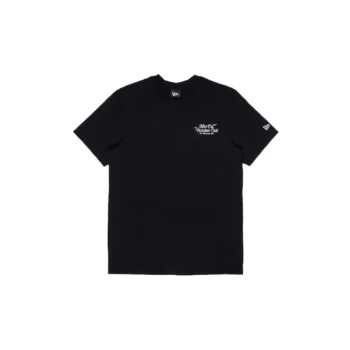 New Era Черная Унисекс Футболка