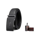 Чёрный цвет, ремешок, премиум подарочная коробка, длина 130 см