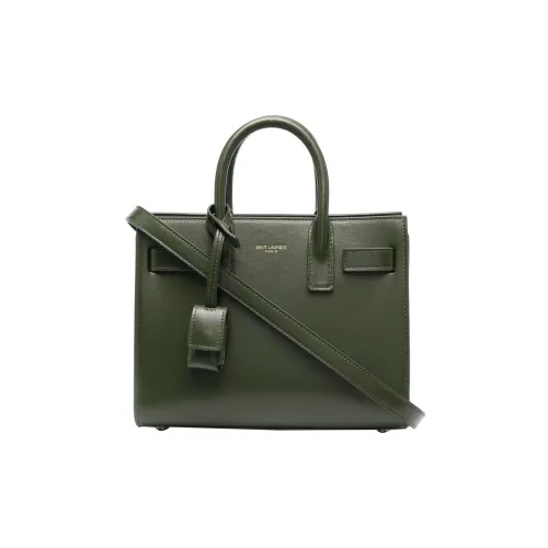 SAINT LAURENT SAC DE JOUR Сумка через плечо из коровьей кожи мини-сумка для женщин яшма