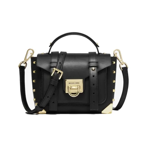 MICHAEL KORS Коровья кожа кожа почтовая сумка сумка через плечо сумка маленькая женская черный