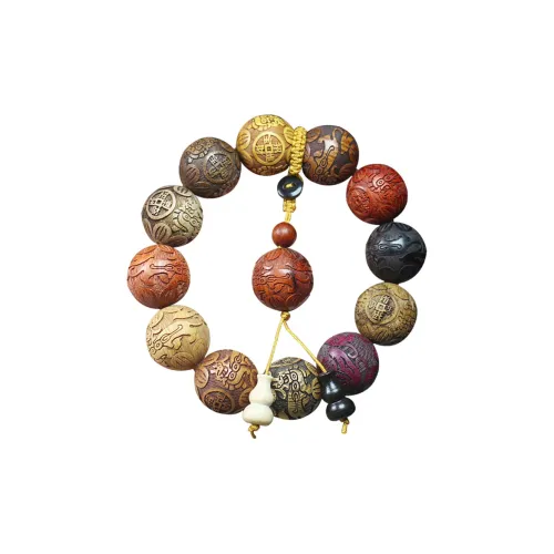 MUYAN Браслеты из сандалового дерева Унисекс