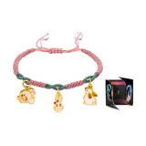 Браслет "Символ благополучия Милый Кролик" + Дракон и Феникс Chengxiang Подарочная коробка