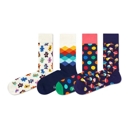 Happy Socks Многоцветные Унисекс MID Носки до икры