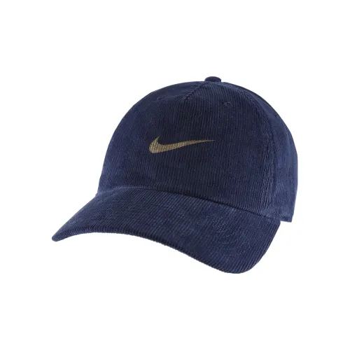 NIKE Хлопок Бейсболка Синяя Унисекс