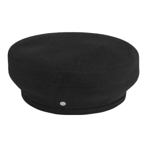 HERMES Кашемир Береты Черный Женские