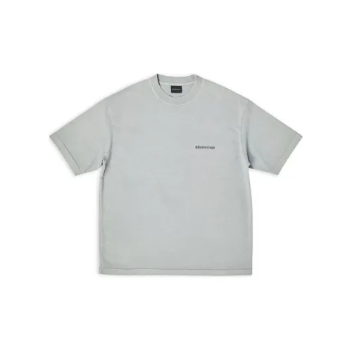 Balenciaga FW22 Стандартная футболка мужская серая