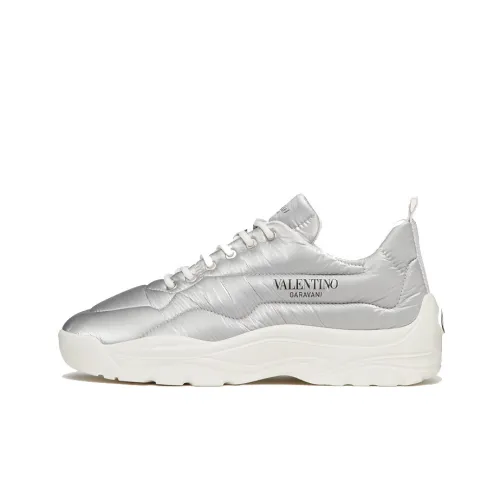 Valentino Gumboy Low Топ Спортивная Повседневная Обувь Мужская Серебряная