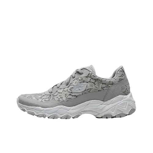 Skechers Encore Low Топ Беговые кроссовки Женские Серый