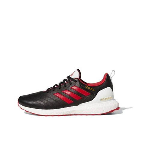 Adidas ULT Slip-resistant и устойчивый к истиранию покрытие Низкий топ Повседневные беговые кроссовки Унисекс Черный Красный