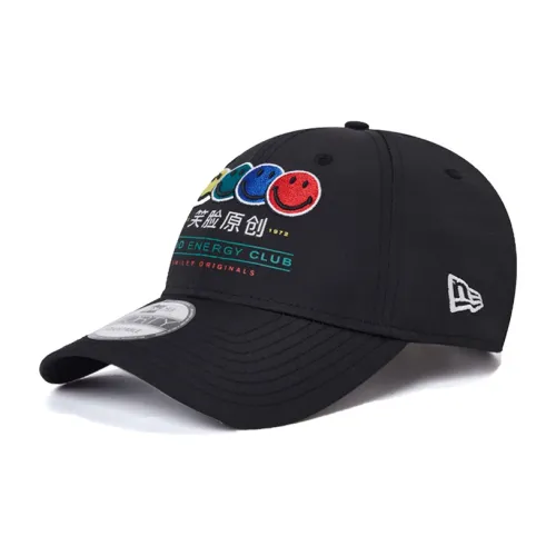 New Era Полиэстер Бейсболка Черная Унисекс