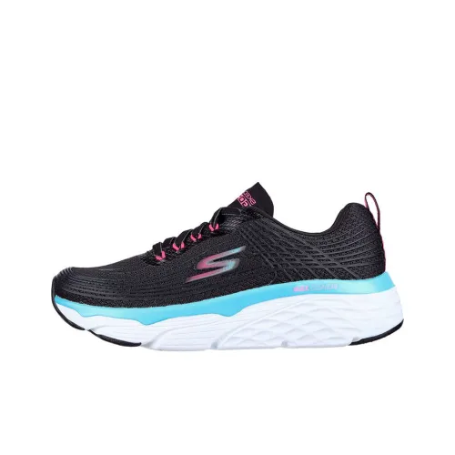 Skechers MAX CUSHIONING ELITE Амортизация Низкий Топ Беговые кроссовки Женские Черный