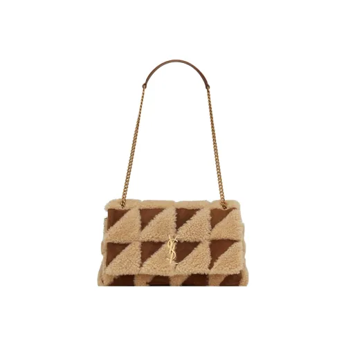 SAINT LAURENT Jamie Замша с Овчина Портативная Сумка через плечо Сумка на плечо Женская