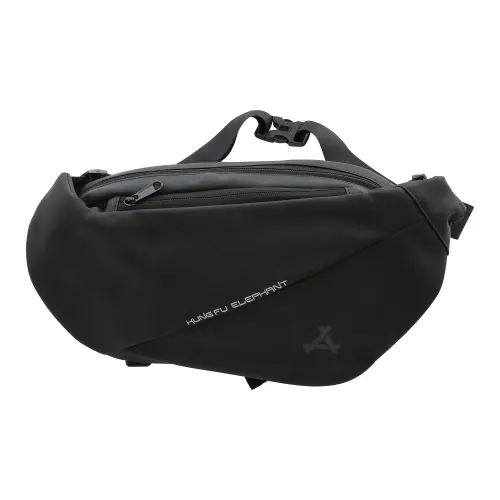 KONADCT ПУ (полиуретан) Sling Сумка Сумка через плечо Мужская Черная