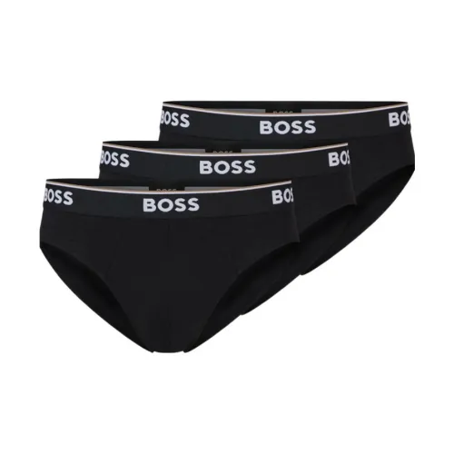 Hugo Boss 3 пачки черные мужские трусы-бикини