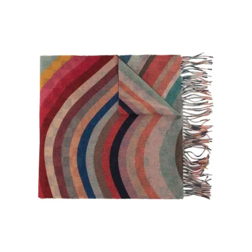 Paul Smith Wool Knit Шарфы Многоцветные Женские