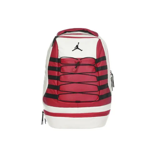 Jordan Leather Backpack Standard Unisex Chicago Red Джордан Кожа Рюкзак Стандартный Унисекс Чикаго Красный