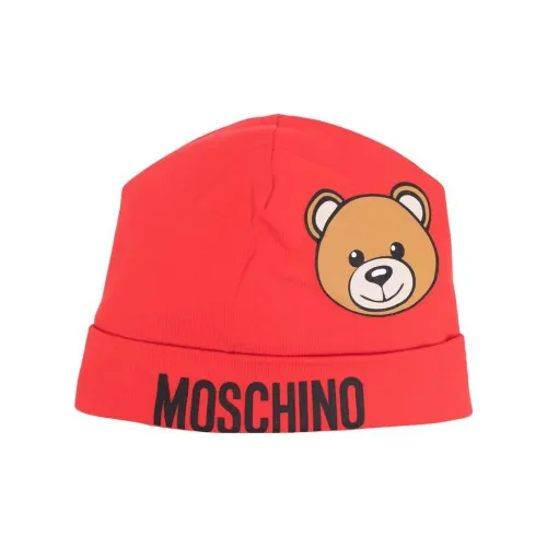 MOSCHINO Хлопок Шапки-бини Унисекс Красный