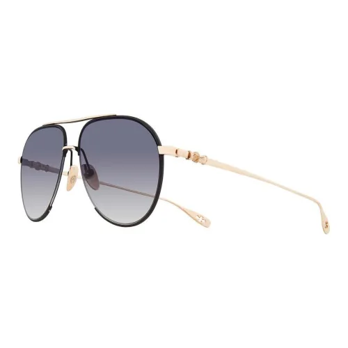 Chrome Hearts Солнцезащитные очки Черный/золотой Унисекс