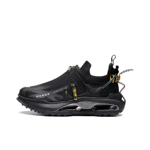 Лайнер CF Counterflow Xingshan 2,0 Амортизация Низкий Топ Спортивная Повседневная Обувь Унисекс Черный Желтый