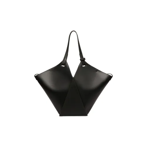 BALLY Коровья кожа Тоут Сумка Сумка для покупок Сумка на плечо Сумка Женская Черная