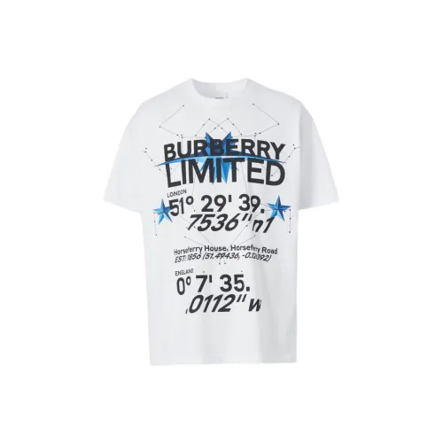 Burberry FW22 T-Shirt Мужской Белый