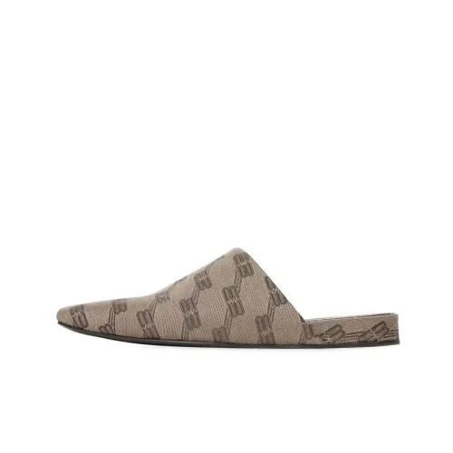 Balenciaga COSY Домашние тапочки Мужские Коричневые