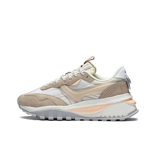 Лайнер Fangyuan EVO Low беговые кроссовки женские умбра бежевый белый