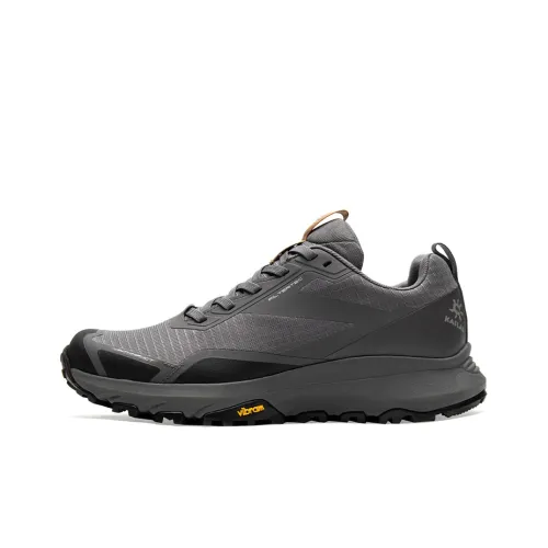 KAILAS Brackets Slip-resistant Abrasion-resistant Breathable Low-Top Climbing Shoes Men's Gray KAILAS Brackets Противоскользящие Устойчивые к износу Дышащие Низкие Кеды для Альпинизма Мужские Серые