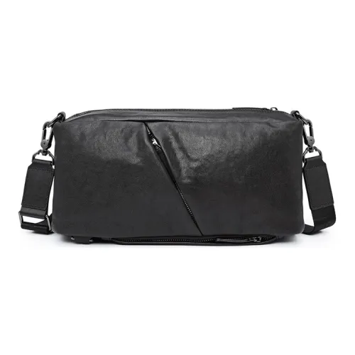 JAGUAR Сумка через плечо из коровьей кожи мужская черная
