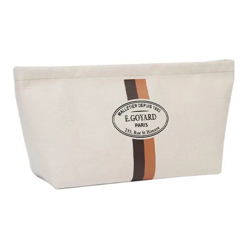 GOYARD Хлопок Клатч Сумка для хранения Унисекс Бежевый
