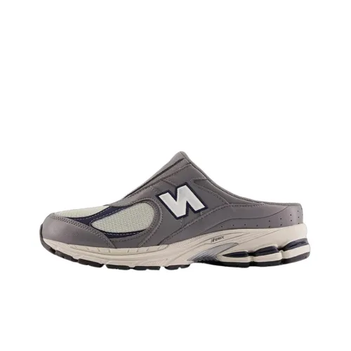 New Balance NB 2002RM противоскользящие устойчивые к истиранию с низкой поддержкой кроссовки для бега унисекс серые