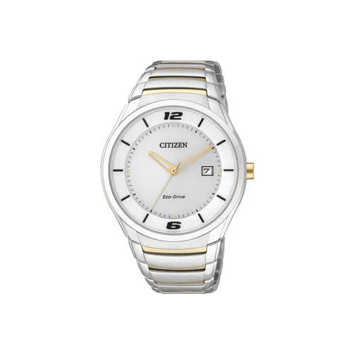 CITIZEN Светильник Кварцевый механизм Мужские часы Ecology Drive Collection 20мм*5мм*5мм Белый