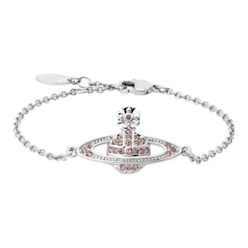 Вивьен Вествуд Mini Bas Relief Chain Металлические Браслеты Женские