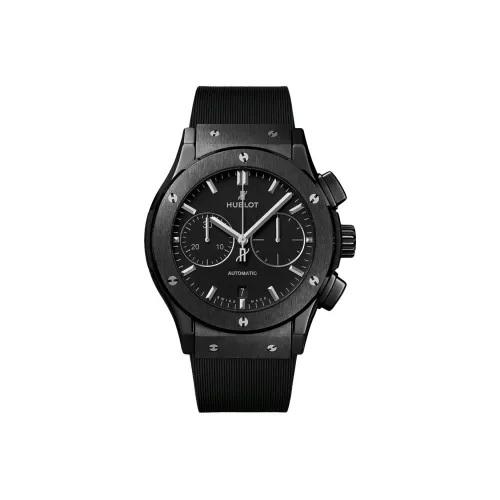HUBLOT Автоматический Механический Механизм Мужские Классические Фьюжн Часы 42 мм Черные