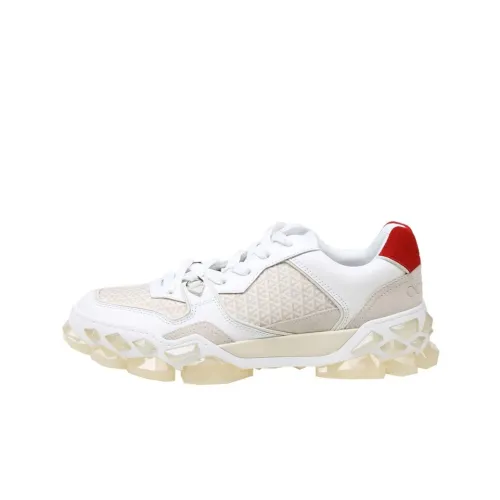 Jimmy Choo Спортивная повседневная обувь Мужская Белый Красный