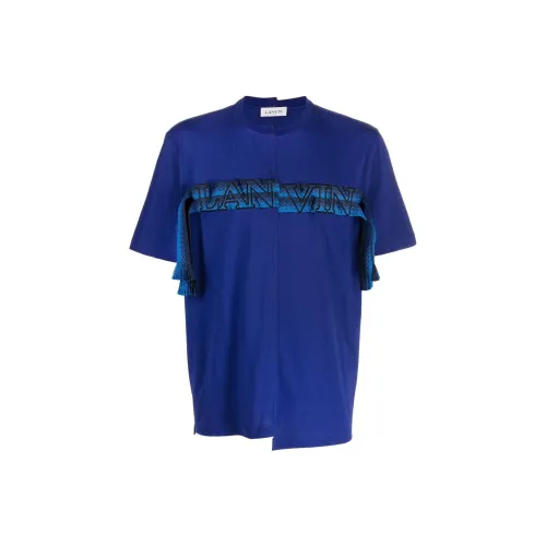 Lanvin Мужские синие T-рубашки
