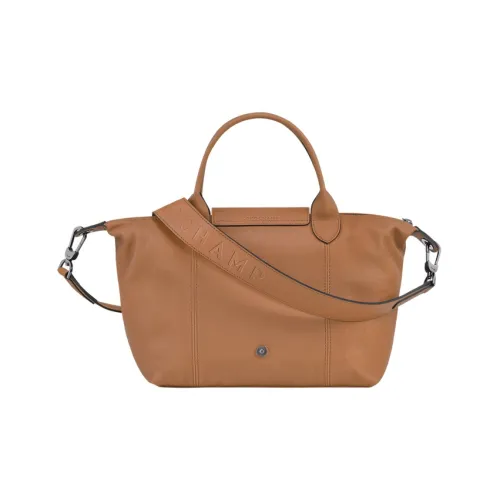 LONGCHAMP Le Pliage Cuir Овчина Пельмени Сумка Сумка через плечо Сумка на одно плечо Маленькая Сумка для женщин Цвет Фундуковый