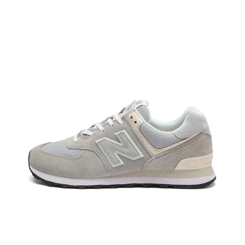 New Balance NB 574 Low Топ Повседневные Беговые Кроссовки Унисекс Дымчато-Серый