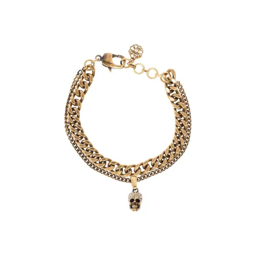 Alexander McQueen Brass Bracelets Золотой Женские