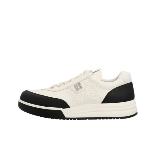 Givenchy G4 Low Топ Стильные Скейтбординги Мужской Белый Черный