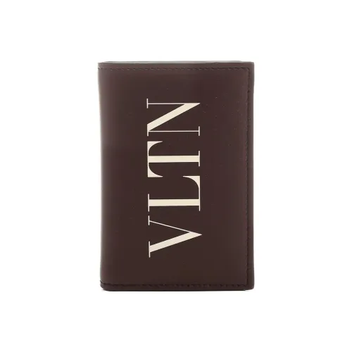 Valentino Garavani Телячья кожа Кошелек Мужской Бордовый
