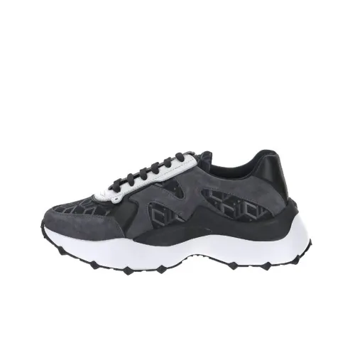 MCM Низкий Топ Спортивная Повседневная Обувь Женская Серый