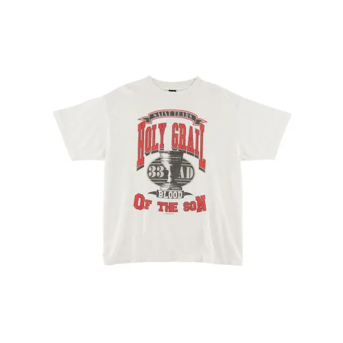 SAINT Mxxxxxx Белая Мужская T-рубашка